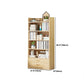 Wooden Shelf Bookcase Contemporary Book Shelf for Studying Room