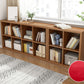 11.8 "H Bibliothèque en bois solide de style contemporain Cube pour la maison