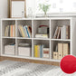 11.8 "H Bibliothèque en bois solide de style contemporain Cube pour la maison