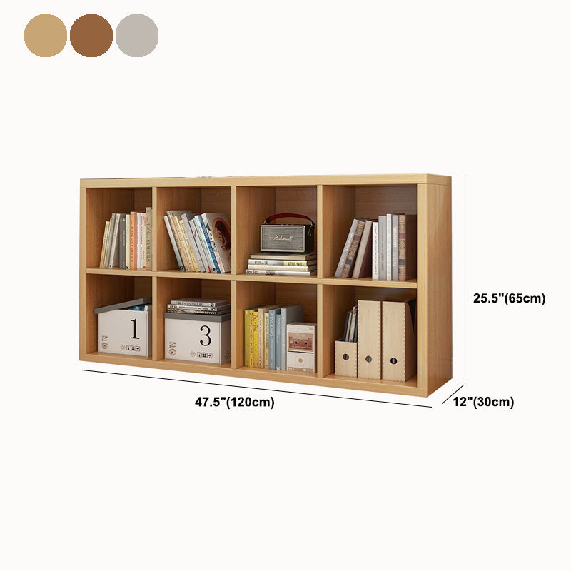11.8 "H Bibliothèque en bois solide de style contemporain Cube pour la maison