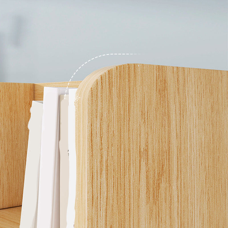 Libreria aperta di libreria aperta da 9,5 "W Modern Wooden con cassetti e scaffali