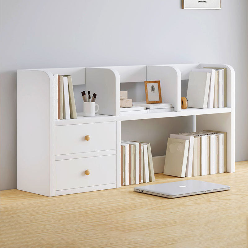 Libreria aperta di libreria aperta da 9,5 "W Modern Wooden con cassetti e scaffali