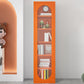 Modern Metal Bookcase Standard Shelves Included Bookshelf with Glass Doors