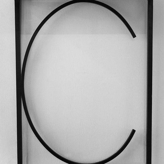 12 "W Open opslag boekenkast metalen boekenplank met planken in zwart en goud