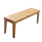 17.7 Inch Height Modern Seating Bench Solid Wood Bench with Legs Clearhalo 'Benches' 'Chairs & Seating' 'furn' 'furn_benches' 'Furniture' 'Living Room Furniture' 5760758