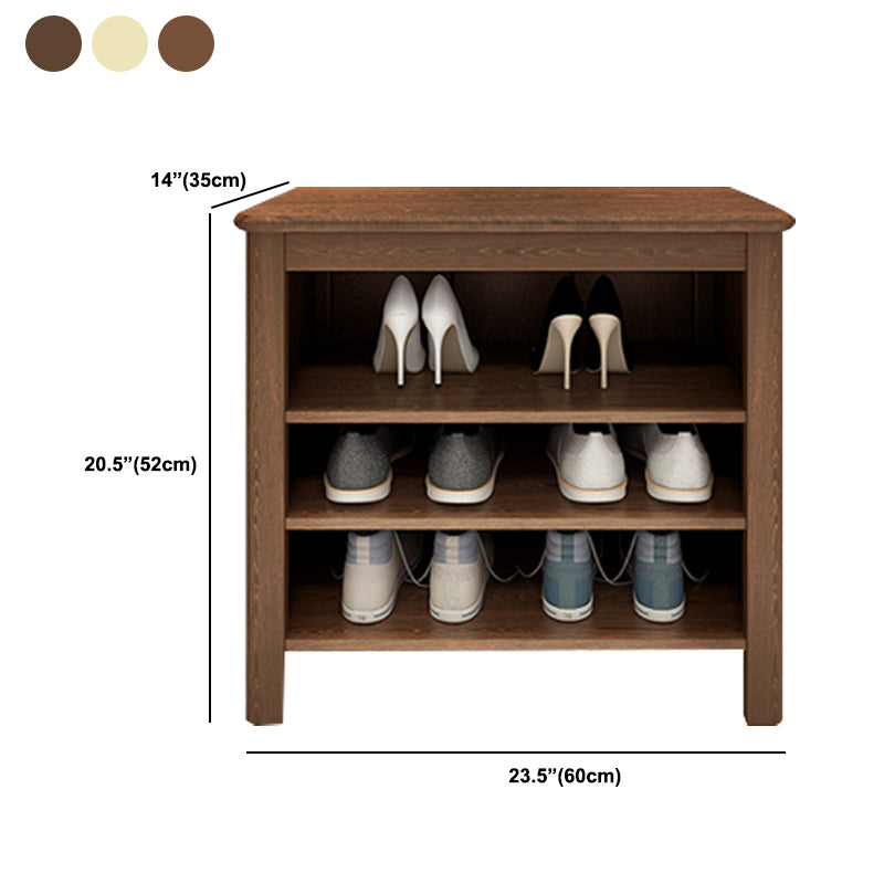 13.8" Wide Modern Entryway Bench Solid Wood Entryway Bench Seating Bench Clearhalo 'Benches' 'Chairs & Seating' 'furn' 'furn_benches' 'Furniture' 'Living Room Furniture' 5760870