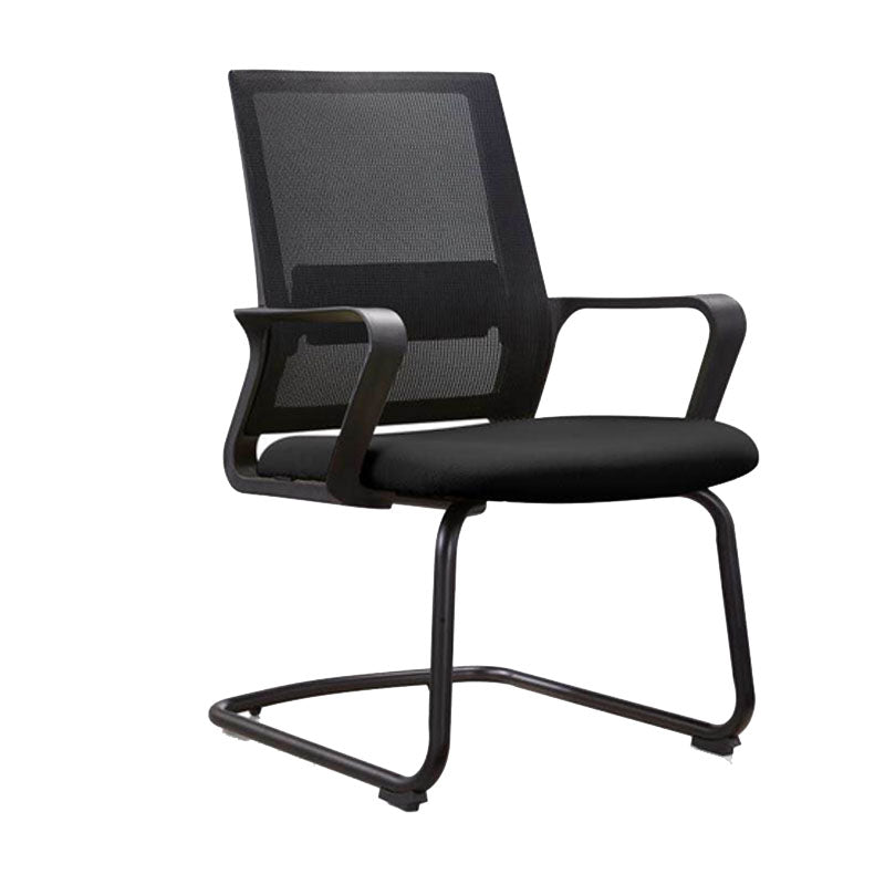 Modern No Distressing Office Chair Breathable AirGrid Fixed Arms Chair 1 Piece Casters Not Included Clearhalo 'furn' 'furn_office_chair' 'Furniture' 'Office Chairs' 'Office Furniture' 'office_chair' 5761000