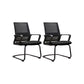 Modern No Distressing Office Chair Breathable AirGrid Fixed Arms Chair 2 Piece Set Casters Not Included Clearhalo 'furn' 'furn_office_chair' 'Furniture' 'Office Chairs' 'Office Furniture' 'office_chair' 5761002
