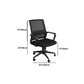 Modern No Distressing Office Chair Breathable AirGrid Fixed Arms Chair Clearhalo 'furn' 'furn_office_chair' 'Furniture' 'Office Chairs' 'Office Furniture' 'office_chair' 5761011