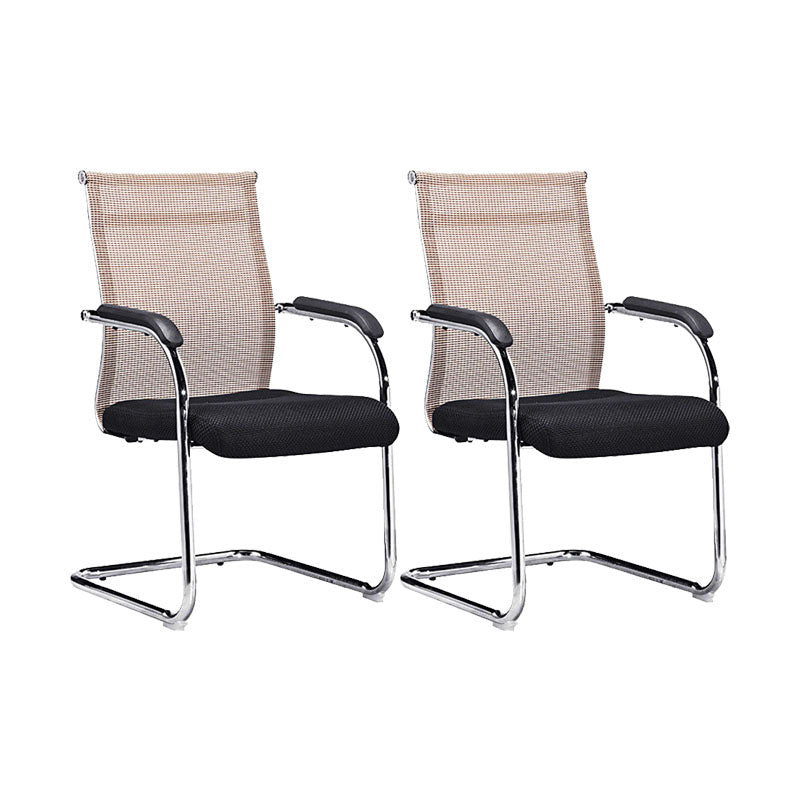 Lumbar Support Conference Chair Modern Metal Conference Chair