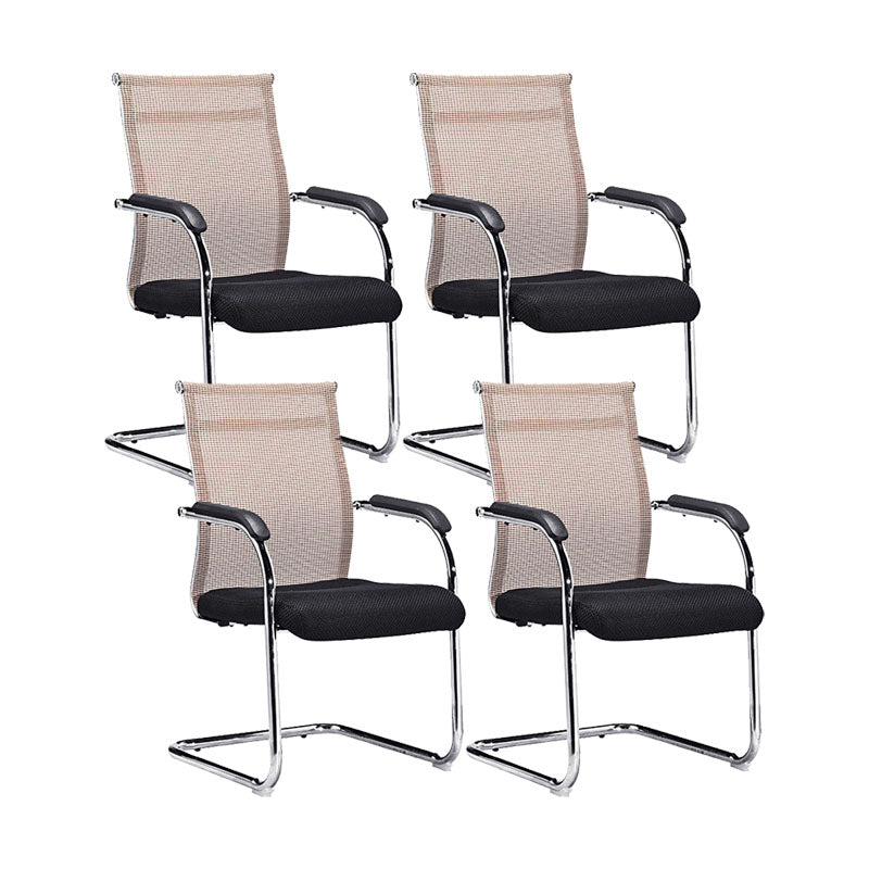 Lumbar Support Conference Chair Modern Metal Conference Chair