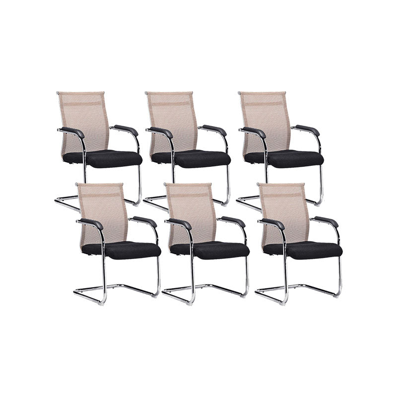 Lumbar Support Conference Chair Modern Metal Conference Chair