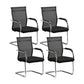 Lumbar Support Conference Chair Modern Metal Conference Chair