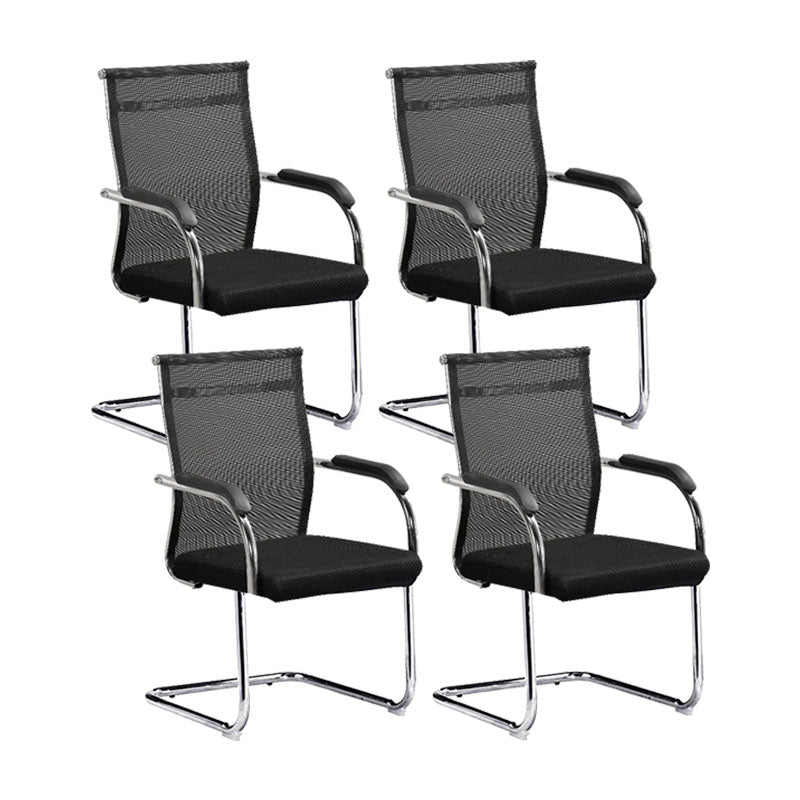 Lumbar Support Conference Chair Modern Metal Conference Chair