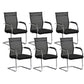 Lumbar Support Conference Chair Modern Metal Conference Chair