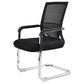 Modern Fixed Arms Office Chair Lumbar Support No Wheels Office Chair Black 1 Piece Clearhalo 'furn' 'furn_office_chair' 'Furniture' 'Office Chairs' 'Office Furniture' 'office_chair' 5761158
