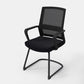 Black Mid-Back Office Chair Mesh-back Arms Included Task Chair Clearhalo 'furn' 'furn_office_chair' 'Furniture' 'Office Chairs' 'Office Furniture' 'office_chair' 5761331