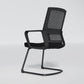 Black Mid-Back Office Chair Mesh-back Arms Included Task Chair Clearhalo 'furn' 'furn_office_chair' 'Furniture' 'Office Chairs' 'Office Furniture' 'office_chair' 5761336