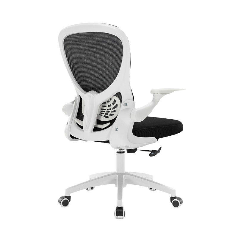 Sedia per computer moderna sedia a braccioli regolabile sedia da scrivania in maglia