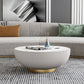 Slate Round Coffee Table Pedestal Minimalist Coffee Table for Living Room Clearhalo 'Coffee & Accent Tables' 'Coffee Tables' 'coffee_tables' 'furn' 'furn_coffee_tables' 'Furniture' 'Living Room Furniture' 5765170