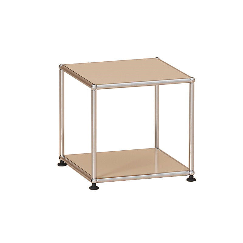 Contemporary Style Coffee Cocktail Table Metal 4 Legs Coffee Table