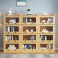 11.8" W Closed Storage Bookcase Modern Wooden Bookshelf with Glass Doors Clearhalo 'Bookcases' 'furn' 'furn_bookcases' 'Furniture' 'Office Furniture' 5765241