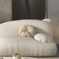 Modernism Cream Cat-Shaped Sofa Pillow Top Arm Wool Sofa - 39.37" D Clearhalo 'furn' 'furn_sofas' 'Furniture' 'Living Room Furniture' 'Sofa' 'sofas' 5765299