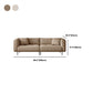 Contemporary Tuxedo Arm Cushions Sofa Faux Leather Standard Sofa with Pillows Clearhalo 'furn' 'furn_sofas' 'Furniture' 'Living Room Furniture' 'Sofa' 'sofas' 5765358