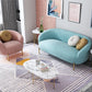 Velvet Modern Sold Sold Sofa 29.92 "H Tuxedo ARM SOFA avec 2 oreillers