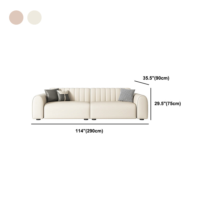 Sofa standard sur le dos cousu de 29,53 "
