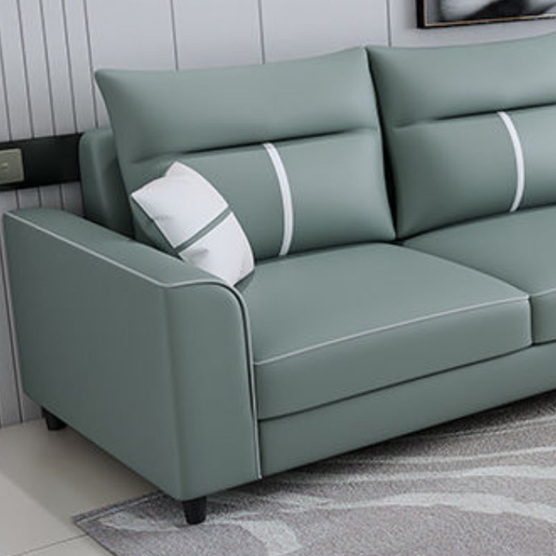 MODERNA PELLE FUCCHIO NEZIONALE CON CHAISE E CILLO PIGNO PER LA SOGGIO