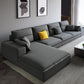 Sezione contemporanea con braccia top a cuscino per 4 persone divano stazionario