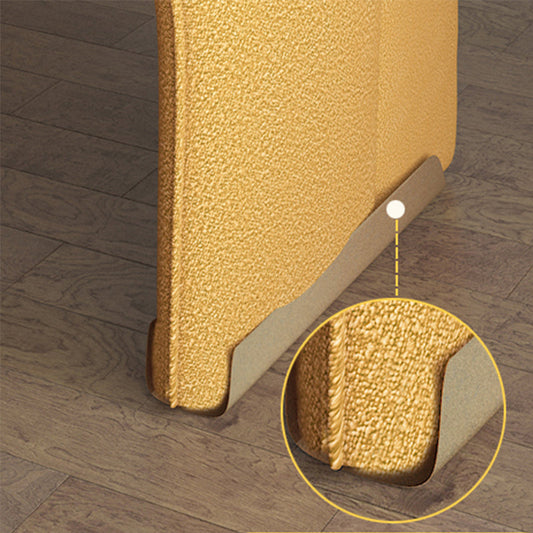 Mid-Century Modern Fixed Back Accent Chair Armless Accent Room Chair for Living Room