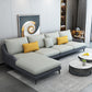 4-Seater L-Shape Sectional with Pillows Back and Slopped Arms Dark Grey Light Grey Left Clearhalo 'furn' 'furn_sectionals' 'Furniture' 'Living Room Furniture' 'Sectionals' 5766422