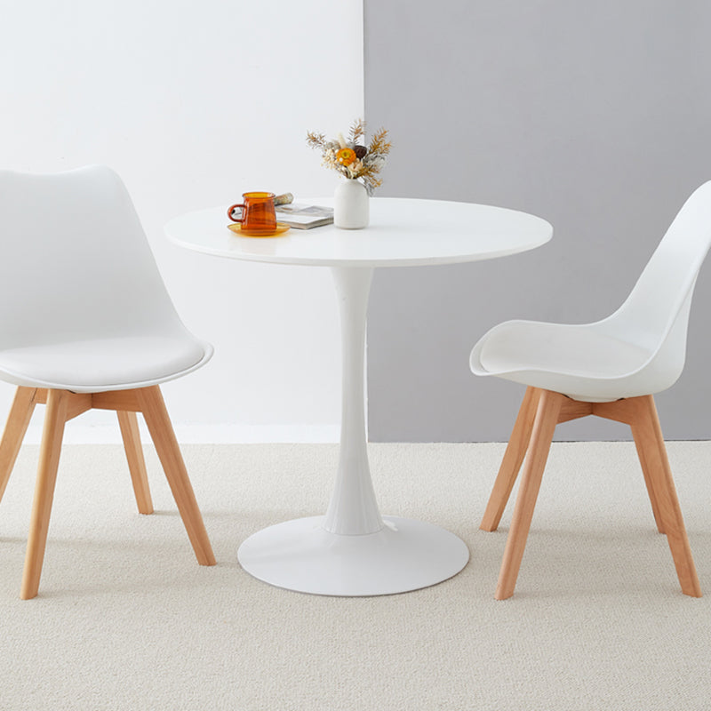 Modern Pedestal Wooden Coffee Table Set Round Top Shape Cocktail Table for Home Clearhalo 'Coffee & Accent Tables' 'Coffee Tables' 'coffee_tables' 'furn' 'furn_coffee_tables' 'Furniture' 'Living Room Furniture' 5766485