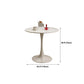 Modern Pedestal Wooden Coffee Table Set Round Top Shape Cocktail Table for Home Clearhalo 'Coffee & Accent Tables' 'Coffee Tables' 'coffee_tables' 'furn' 'furn_coffee_tables' 'Furniture' 'Living Room Furniture' 5766486