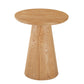 Modern Pedestal Wooden Coffee Table Set Round Top Shape Cocktail Table for Living Room Clearhalo 'Coffee & Accent Tables' 'Coffee Tables' 'coffee_tables' 'furn' 'furn_coffee_tables' 'Furniture' 'Living Room Furniture' 5766501
