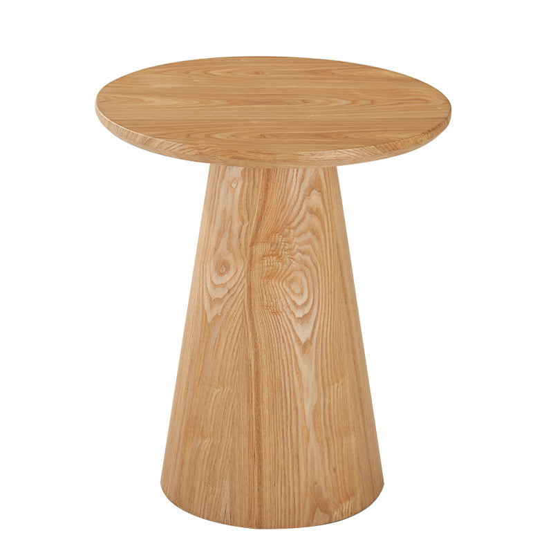 Modern Pedestal Wooden Coffee Table Set Round Top Shape Cocktail Table for Living Room Clearhalo 'Coffee & Accent Tables' 'Coffee Tables' 'coffee_tables' 'furn' 'furn_coffee_tables' 'Furniture' 'Living Room Furniture' 5766501