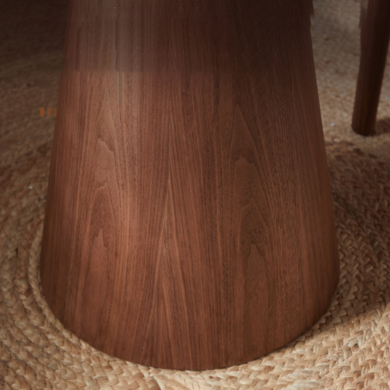 Modern Pedestal Wooden Coffee Table Set Round Top Shape Cocktail Table for Living Room Clearhalo 'Coffee & Accent Tables' 'Coffee Tables' 'coffee_tables' 'furn' 'furn_coffee_tables' 'Furniture' 'Living Room Furniture' 5766502