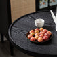 Modern Pedestal Wooden Coffee Table Set Round Top Shape Cocktail Table for Living Room Clearhalo 'Coffee & Accent Tables' 'Coffee Tables' 'coffee_tables' 'furn' 'furn_coffee_tables' 'Furniture' 'Living Room Furniture' 5766503