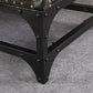 French Country Distressed Cocktail Table Wooden Coffee Table Set for Living Room Clearhalo 'Coffee & Accent Tables' 'Coffee Tables' 'coffee_tables' 'furn' 'furn_coffee_tables' 'Furniture' 'Living Room Furniture' 5766601