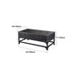 French Country Distressed Cocktail Table Wooden Coffee Table Set for Living Room Clearhalo 'Coffee & Accent Tables' 'Coffee Tables' 'coffee_tables' 'furn' 'furn_coffee_tables' 'Furniture' 'Living Room Furniture' 5766605