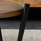 Modern Style Round/oval Wooden Table Metal 3/4 Legs Base Coffee Table
