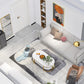 Oval Modern Coffee Table Wood Minimalist Coffee Table for Living Room Clearhalo 'Coffee & Accent Tables' 'Coffee Tables' 'coffee_tables' 'furn' 'furn_coffee_tables' 'Furniture' 'Living Room Furniture' 5766846