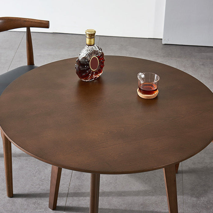 Mesa de comedor de madera restaurante sala de estar contemporánea