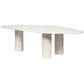 Modern Style White Wood Table Specialty Dining Table for Kitchen Without Chairs Clearhalo 'Dining Tables & Seating' 'Dining Tables' 'dining_table' 'furn' 'furn_dining_table' 'Furniture' 'Kitchen & Dining Furniture' 5767128