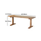 Contemporary Style Dining Table Rectangle Solid Wood Table for Home Kitchen Clearhalo 'Dining Tables & Seating' 'Dining Tables' 'dining_table' 'furn' 'furn_dining_table' 'Furniture' 'Kitchen & Dining Furniture' 5767214