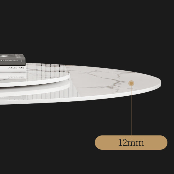 Mesa de comedor de pedestal de la base de rosas