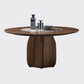 Round Dining Table Contemporary Style Dinner Table for Home Kitchen Clearhalo 'Dining Tables & Seating' 'Dining Tables' 'dining_table' 'furn' 'furn_dining_table' 'Furniture' 'Kitchen & Dining Furniture' 5767354