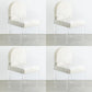 Velvet Matte Finish Dining Chair Designer Style Home Solid Back Arm Chair Off-White 4 Piece Set Clearhalo 'Dining Chairs' 'Dining Tables & Seating' 'dining_chair' 'furn' 'furn_dining_chair' 'Furniture' 'Kitchen & Dining Furniture' 5767430